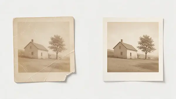 Photo Restoration: What Can and Cannot Be Recovered