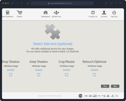 Step 2: Select complexity