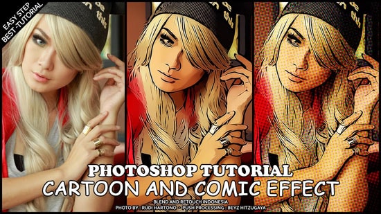 How to Give an Image a Comic Style Effect in Photoshop | Clipping Path