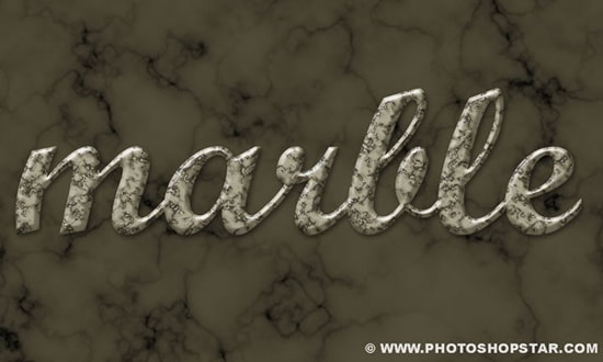 How to Create Marble Text Effect in Photoshop | Clipping Path Service