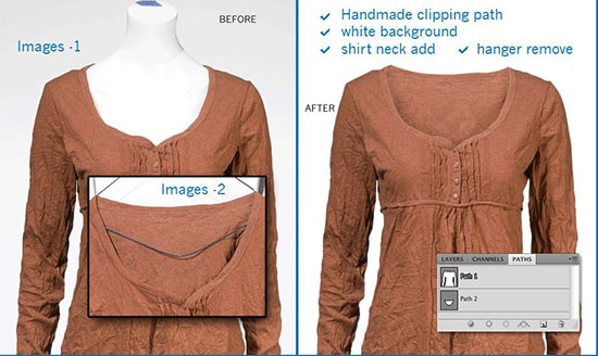 Clipping Path Service