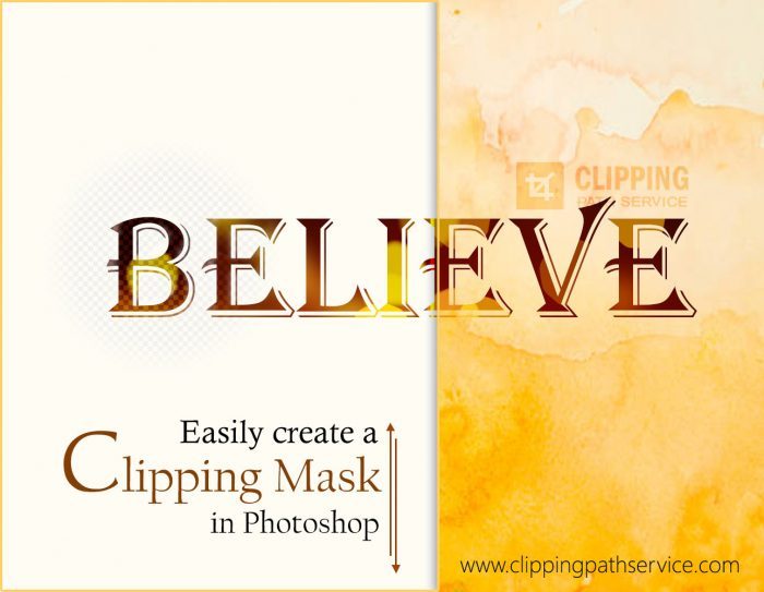 Easily create Clipping Mask in Photoshop