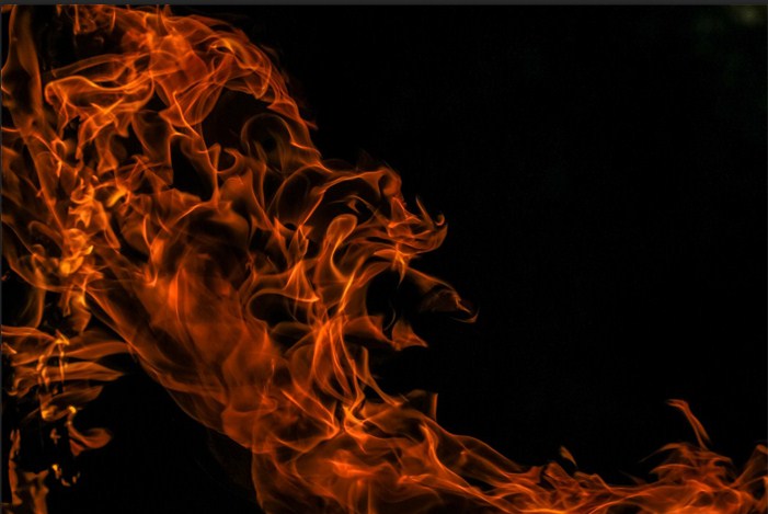 Image of the fire flame