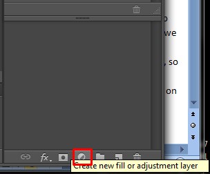 Selecting New Layer button