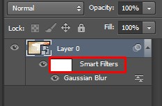 Smart Filters Layer appears on Photoshop