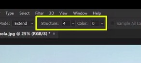 Structure & Color Mode in Photoshop