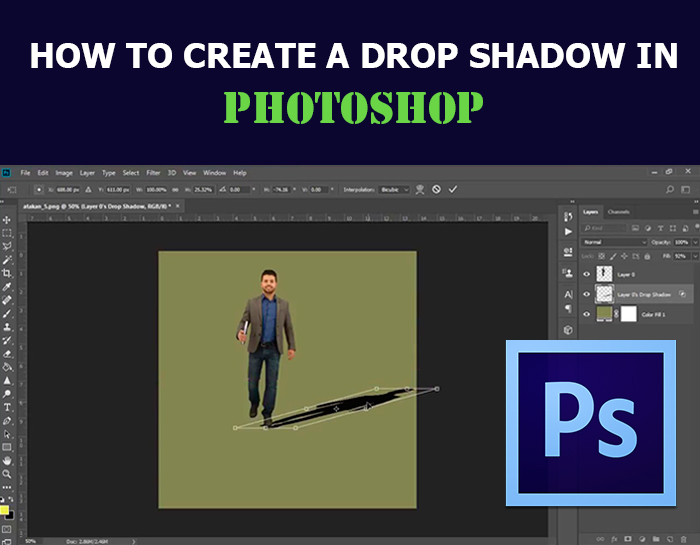 Что такое drop shadow в фотошопе